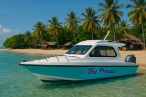 Best Private Speedboat from Lombok to Gili Trawangan with The Princess