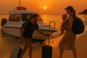 Private Speedboat for Families from Gili Islands to Teluk Nare, Lombok