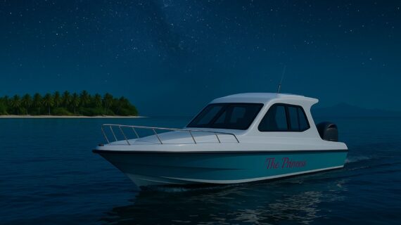 Midnight Speedboat Crossing to Gili Trawangan