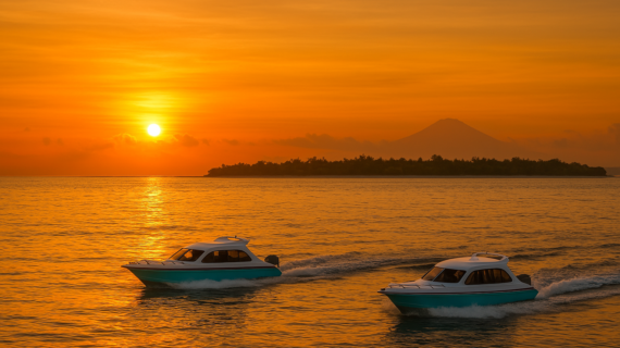Private Speedboat Charter Lombok to Gili Islands