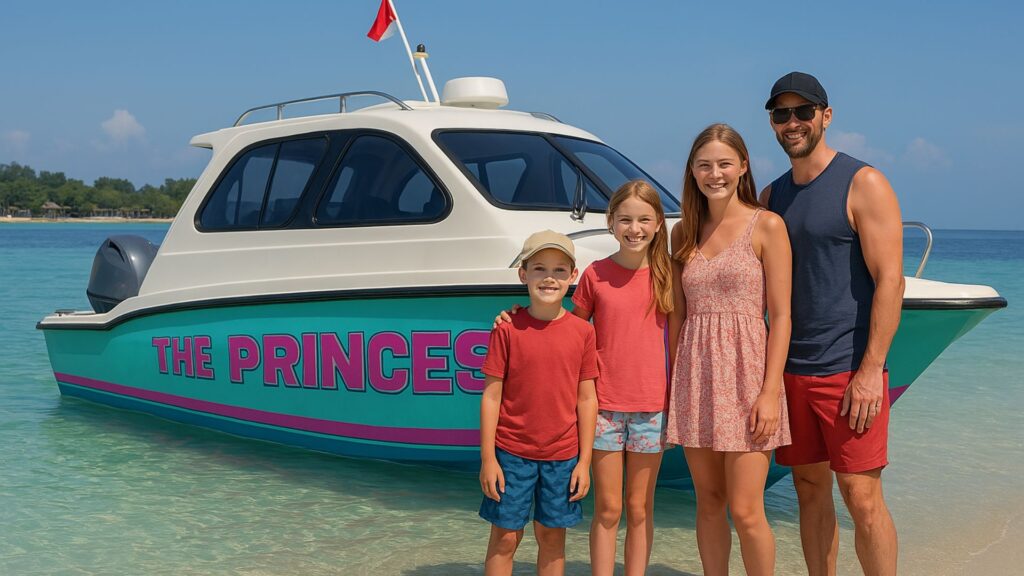 Speedboat Princess charter boat