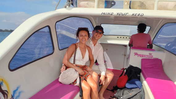 From Pearl of Trawangan to Bangsal: Bart & Malaika’s Smooth Private Speedboat Ride with On-Time Service