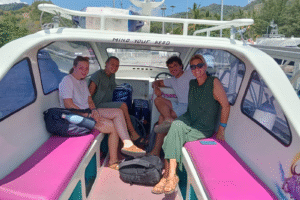 From Qunci Villas to Gili Meno: A Belgian Family’s Relaxing Private Car and Speedboat Adventure with Luggage in Tow
