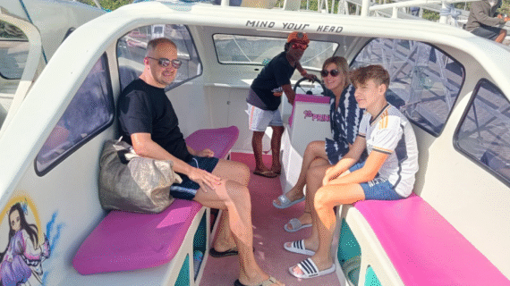 Morning Escape: German Friends Cruise from Teluk Nare to Gili Air by Private Speedboat for a Laid-Back Island Adventure