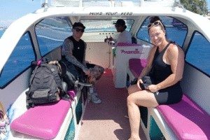 Morning Escape: Brandon & Erin’s Private Speedboat Adventure from Gili Air to Teluk Nare