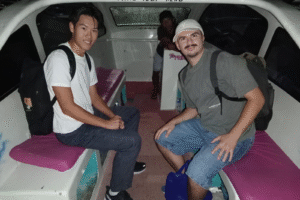 Late-Night Island Hopping: Max & Fabian’s Private Speedboat Adventure from Teluk Nare to Gili Trawangan