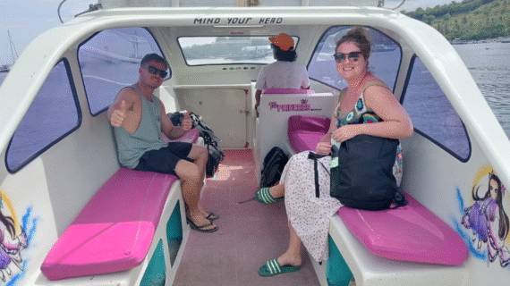 Smooth Sailing from Teluk Nare to Gili Air: Zoe’s Private Speedboat Adventure with a Friendly Captain and Flawless Docking
