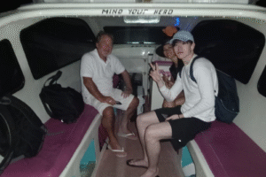 From Lombok Airport to Gili Trawangan: Our Smooth Private Ride, Speedboat Adventure, and Luggage-Friendly Service with Peter, Kim, and Peter