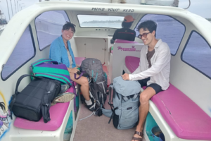 Midday Island Escape: Noah & Femke’s Private Speedboat Adventure from Gili Trawangan to Teluk Nare