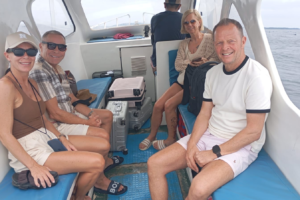 From Lombok’s Royal Avila to Gili Trawangan: A Midday Private Speedboat Adventure for Four Friends