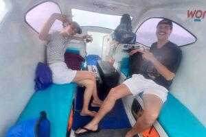 Island Hopping in Style: Mark & Sara’s Smooth 11AM Private Speedboat Ride from Gili Trawangan to Teluk Nare