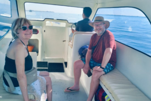 Morning Escape: Alastair & Amanda’s Private Speedboat Adventure from Teluk Nare to Gili Meno with Friendly Crew