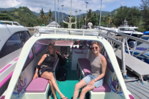 Cruising from Teluk Nare to Gili Air: Inez’s Relaxing Private Speedboat Ride and Early Arrival Adventure
