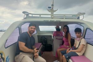 French Friends, Island Hopping in Style: Our Private Speedboat Adventure from Teluk Nare to Gili Air with Luggage in Tow