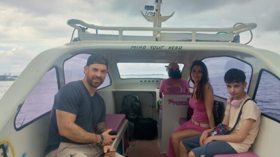 French Friends, Island Hopping in Style: Our Private Speedboat Adventure from Teluk Nare to Gili Air with Luggage in Tow
