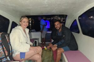 Sunset Voyage: Daniel & Marta’s Effortless Private Speedboat Ride from Teluk Nare to Gili Trawangan