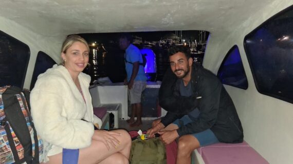 Sunset Voyage: Daniel & Marta’s Effortless Private Speedboat Ride from Teluk Nare to Gili Trawangan