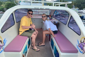 From Lombok to Paradise: Our Private Speedboat Adventure from Teluk Nare to Hotel Vila Ombak, Gili Trawangan
