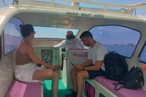 From Lombok Luxury to Island Paradise: Our Relaxing Private Speedboat Ride from Teluk Nare to Gili Trawangan at Noon