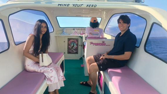 Sunset Escape: Private Speedboat Adventure from Gili Air to Teluk Nare with Noushima & Daniel