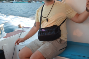 Sunset Escape: Marco’s Effortless Private Speedboat Ride from Teluk Nare to Gili Trawangan After a Day of Travel