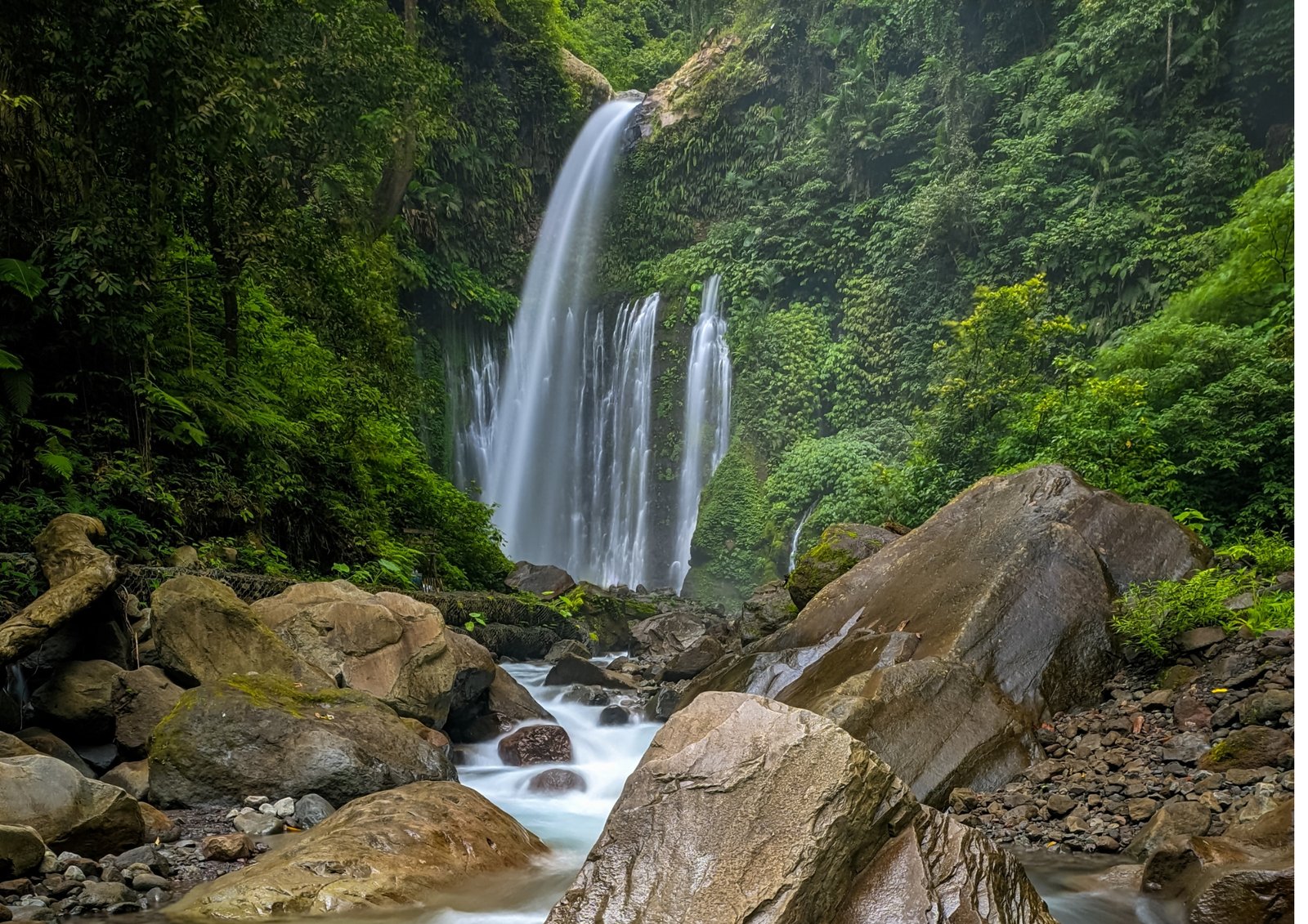 North Lombok Waterfall & Malimbu Sunset